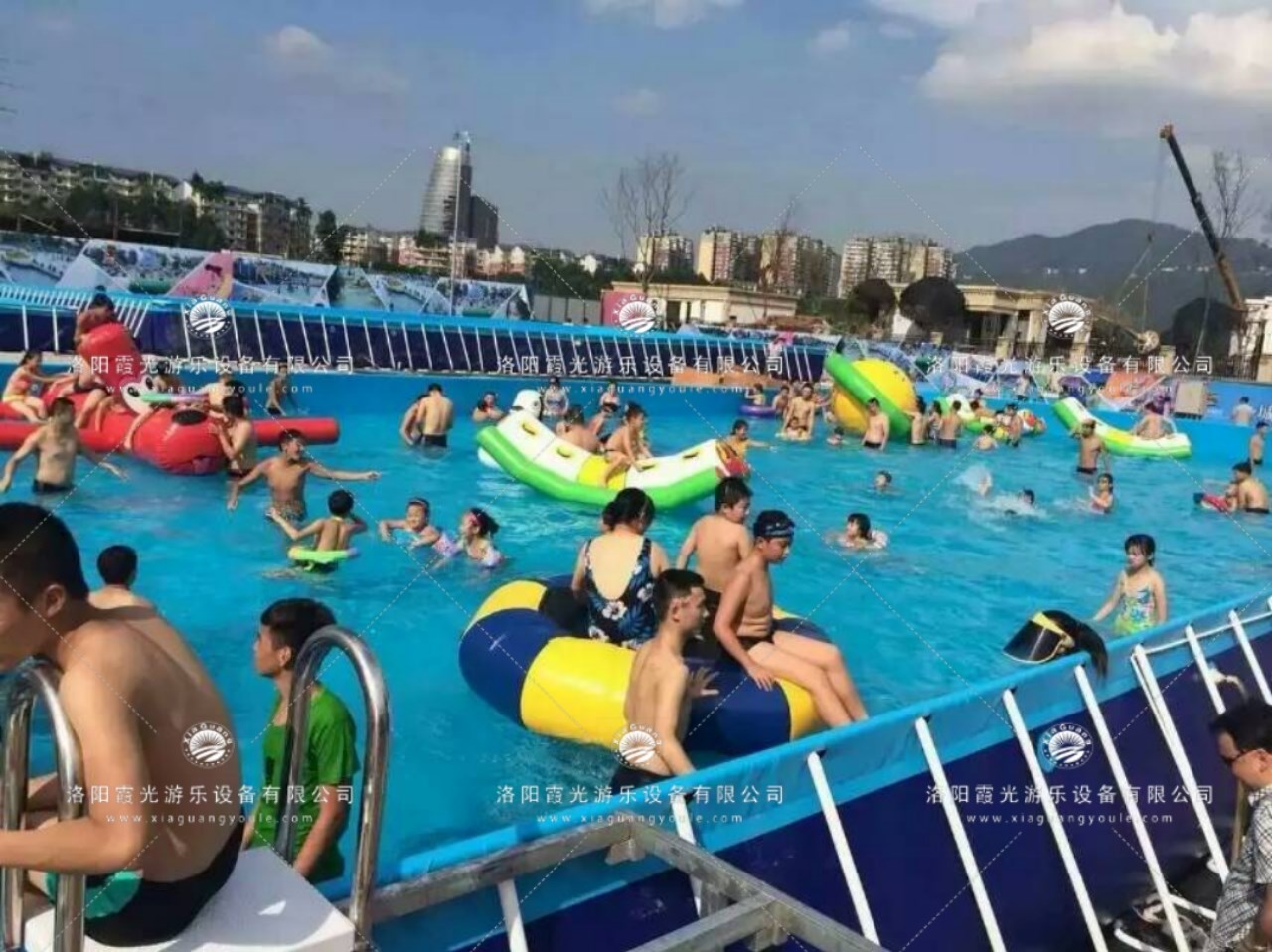 西和支架泳池